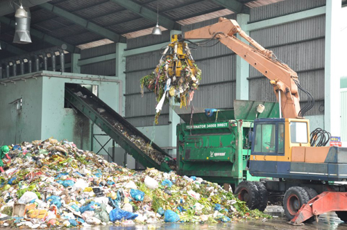 thu gom rác thải sinh hoạt Bình Dương